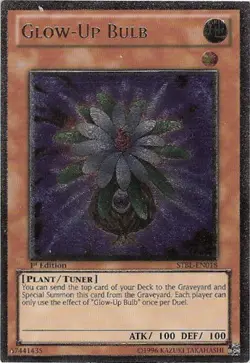 Yugioh! LP Glow-Up Bulb - STBL-EN018 - Ultimate Rare - 1st Edition Lightly Playe - Image 1
