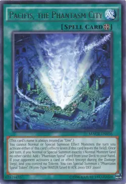 Yugioh! LP Pacifis, the Phantasm City - MACR-EN056 - Rare - Unlimited Edition Li - Image 1