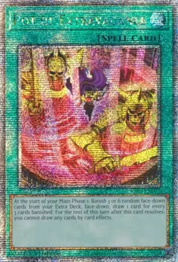 Yugioh! LP Pot of Extravagance (New Art) - RA04-EN093 - Quarter Century Secret R - Image 1