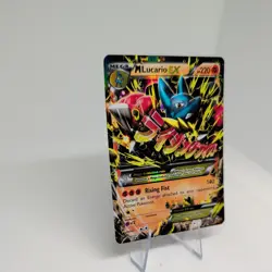 Pokemon M Lucario EX 55/111 - XY Furious Fists Holo Rare Pokemon Card - Image 2