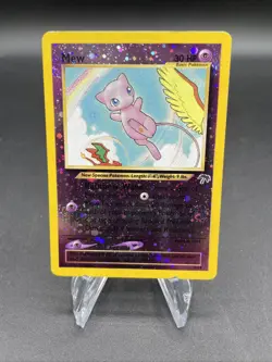 Pokemon Mew TCG Reverse Holo Promo Card 1/18 Southern Islands - Image 2