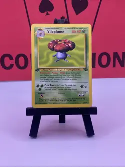 Vileplume 31/64 Jungle 1st Edition Rare Pokemon Card HP - Image 2