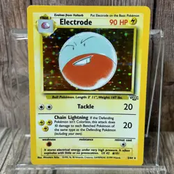 Pokemon Electrode 2/64 Jungle Vintage Holo Rare NM/LP Card - Image 1