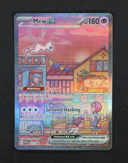 Mew ex SVP 053 Pokemon TCG Scarlet Violet 151 Black Star Promo Full Art Card - Image 3