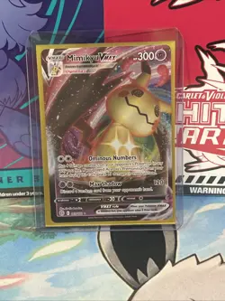 Pokemon TCG Mimikyu VMAX Holo Ultra Rare Card 069/172 Brilliant Stars - Image 3
