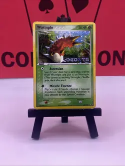 Wurmple 82/107 Pokemon Card Ex Deoxys Reverse Holo Stamped HP - Image 2