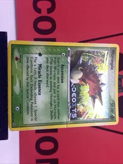 Wurmple 82/107 Pokemon Card Ex Deoxys Reverse Holo Stamped HP - Image 4