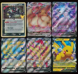 Pokemon Sword & Shield Promo lot! 6 Card lot - Gold Star Greninja - Mewtwo + - Image 1