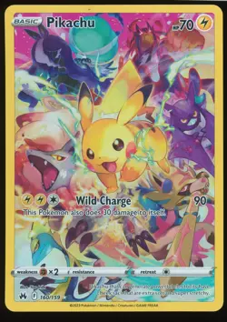 Pokemon Card lot - 3 Pikachu Cards - Pikachu Promo #027 + Crown Zenith - 3 Cards - Image 3