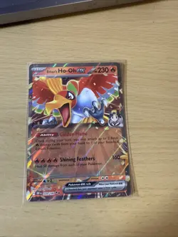 Pokemon TCG Ethan's Ho-Oh EX Double Rare Card #039/182 Destined Rivals - Image 1