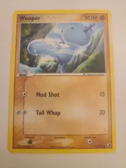 Pokemon TGC 2005 Unseen Forces Wooper 79/115 Regular Common card in Near Mint - Image 2