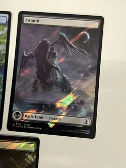 Surge Foil Full Art Lands SET of 5 MTG Final Fantasy Collector's Commander FIN - Image 4