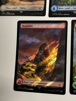 Surge Foil Full Art Lands SET of 5 MTG Final Fantasy Collector's Commander FIN - Image 5