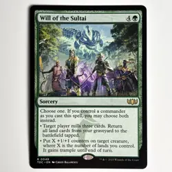 WILL OF THE SULTAI MTG TDC - CARTE MAGIC THE GATHERING EN NEUF - Image 1
