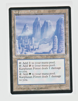 Magic the Gathering ~ MTG ~ 1x Karplusan Forest ~ ICE AGE ~ M/NM - Image 1