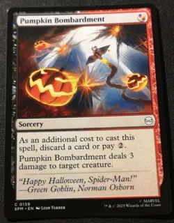 Pumpkin Bombardment X2 - SPM - MTG - EN - NM - 0139 - Image 1