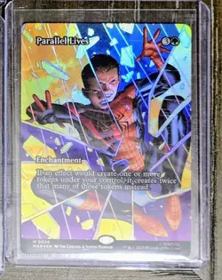Parallel Lives - 0036 (Borderless - Foil) Marvel's Spider-Man - MTG (NM) - Image 1