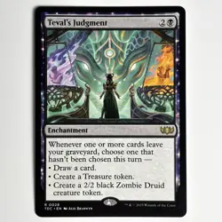 TEVAL'S JUDGMENT MTG TDC - CARTE MAGIC THE GATHERING EN NEUF - Image 1