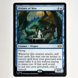 DIVINER OF THE MIST MTG TDC - CARTE MAGIC THE GATHERING EN NEUF - Image 1