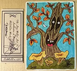 MTG ARTIST PROOF MTG Argothian Treefolk AP Sketch Art Amy WEBER - Image 1