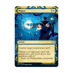 WOTC MtG Strixhaven: Mystical Archives Negate (Foil Etched) (U) (Foil) NM - Image 1