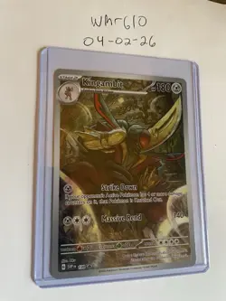 Pokemon TCG Kingambit Promo Holo Sv: Scarlet & Violet 130 Stage 2 180HP - Image 1