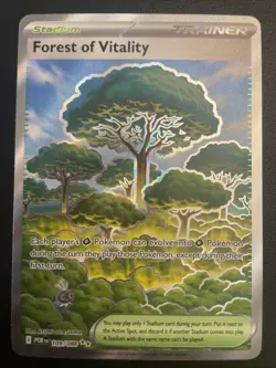 Forest Of Vitality 109/088 Full Art NM Perfect Order English Pokemon - NM - Image 1