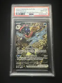 2024 POKEMON SVP EN-SV BLACK STAR PROMO #132 GRENINJA EX PSA 10 - Image 3