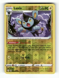 Luxio - 032/072 - Shining Fates - Pokemon - Uncommon - NM Reverse - Image 1