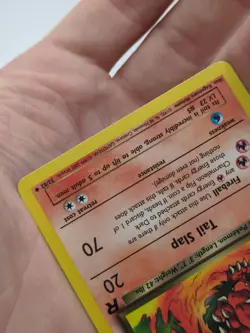 2000 Pokemon Team Rocket First Edition Dark Charmeleon #32/82 LP - Image 3