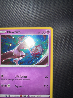 Pokemon TCG Mewtwo 056/172 Cosmos Holo Rare Promo Mew V Box NM Brilliant Stars - Image 4