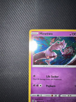 Pokemon TCG Mewtwo 056/172 Cosmos Holo Rare Promo Mew V Box NM Brilliant Stars - Image 5