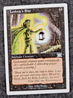 Leshrac's Rite #141 (NM) Classic Sixth Edition 6ED Magic MTG (DS3D1K8) - Image 1