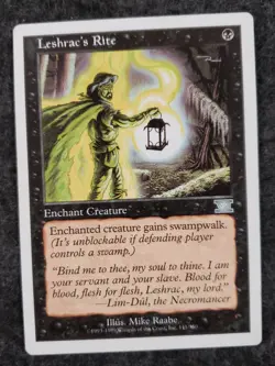 Leshrac's Rite #141 (NM) Classic Sixth Edition 6ED Magic MTG (DS3D1K8) - Image 5