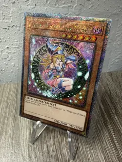 Dark Magician Girl QCR Quarter Century Stampede 1st Ed Holo RA04-EN107 YUGIOH - Image 2