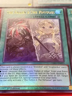 3x Forbidden Droplet + 2x The FaLLen & The Virtuous | Ultra Rare | NM | YuGiOh! - Image 2