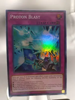Yugioh Proton Blast LED2-EN017 Super Rare 1st Ed NM - Image 1