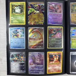 100+ Pokemon Card Lot Modern and Vintage Binder Collection ( Binder Included) - Image 3