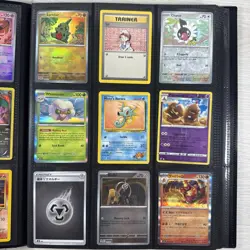 100+ Pokemon Card Lot Modern and Vintage Binder Collection ( Binder Included) - Image 4