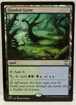 Flooded Grove Commander: Streets of New Capenna Regular - Image 1