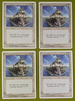 Fortified Area x4 Fourth Edition 4th 4x Playset Magic the Gathering MTG - Image 1