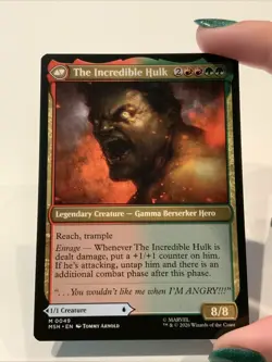 Bruce Banner 0049 MTG - Marvel Super Heroes M NM - Image 3