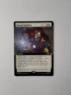 MTG Heroic Sacrifice 0310 Commander: Marvel Super Heroes M/NM - Image 1