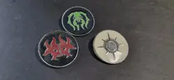 gaming hobby Collectible MTG Magic: The Gathering Guild Kit enamel pins Lot Of 3 - Image 1