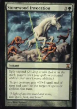 Stonewood Invocation - Time Spiral: #223, Magic: The Gathering Lp R234 - Image 1