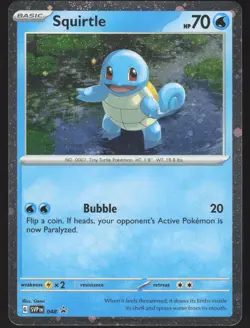 Squirtle 048 Promo Pokemon SV: Scarlet & Violet Promo Cards - Image 1