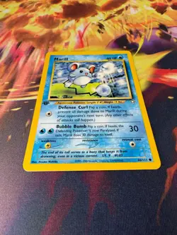 Marill 66/111 NM Common 1st Edition Neo Genesis 2000 Pokemon TCG - Image 2