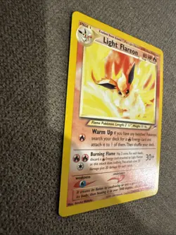 Light Flareon 46/105 Neo Destiny Set Uncommon Pokemon Card WOTC 2002 Vintage - Image 2