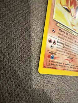 Light Flareon 46/105 Neo Destiny Set Uncommon Pokemon Card WOTC 2002 Vintage - Image 3