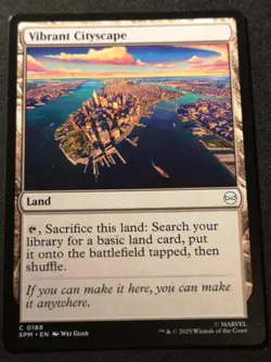 Vibrant Cityscape X2 - SPM - MTG - EN - NM - 0188 - Image 1